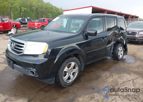 2014 Honda Pilot Ex from USA, damaged, VIN 5FNYF4H41EB047210